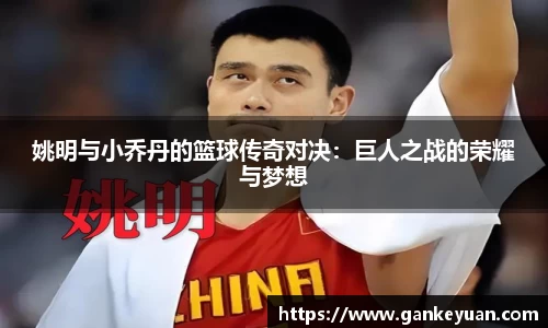 姚明与小乔丹的篮球传奇对决：巨人之战的荣耀与梦想